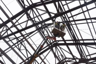 Michigan Central Station Construction